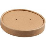 26oz-32oz Kraft Paper Vented Lids