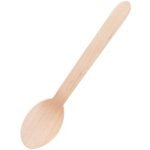 Compostable Wooden Dessert Spoons