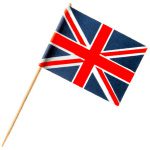 Bamboo Union Jack Flag Skewer