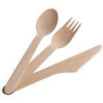Wooden Cutlery Meal Packs