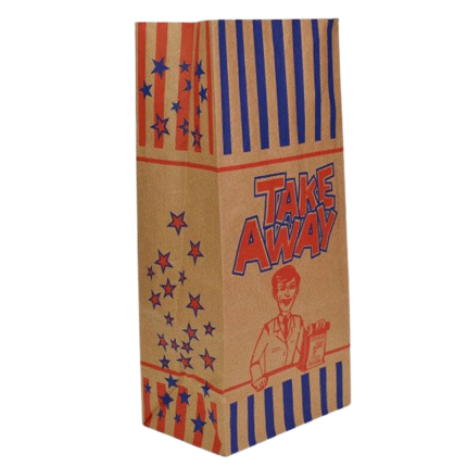 Medium R8 Takeaway Bags x 250